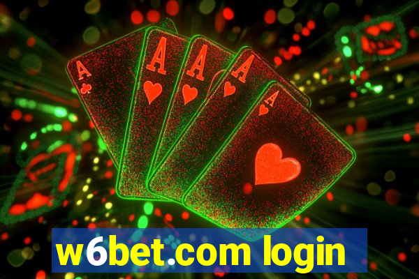 w6bet.com login